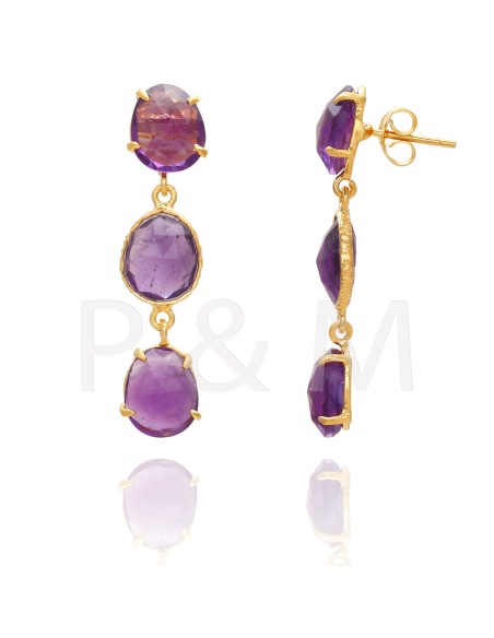 Pendientes Mineral - 3 Minerales