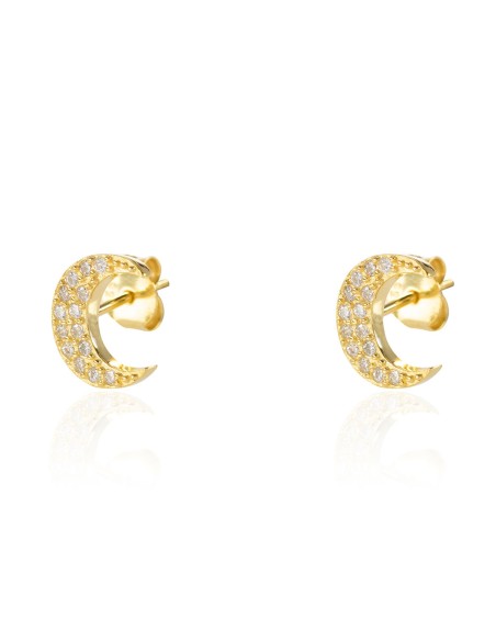 Pendientes Circonita- Luna Pendientes Circonita- Luna