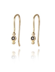 Pendientes Circonita - Circonita 2mm 2