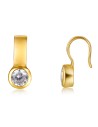 Pendientes Circonita - Earcuff 4mm