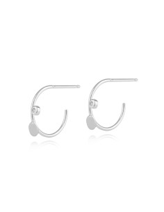 Pendientes Circonita - Semi Aro 2