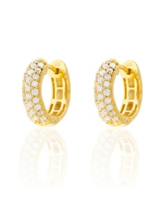 Pendientes Circonita - Aro 16mm 2