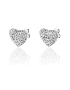 Pendientes Circonita - Corazon 9*12 2