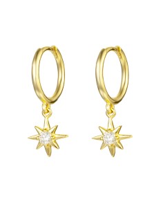 Pendientes Circonita - Estrella 2
