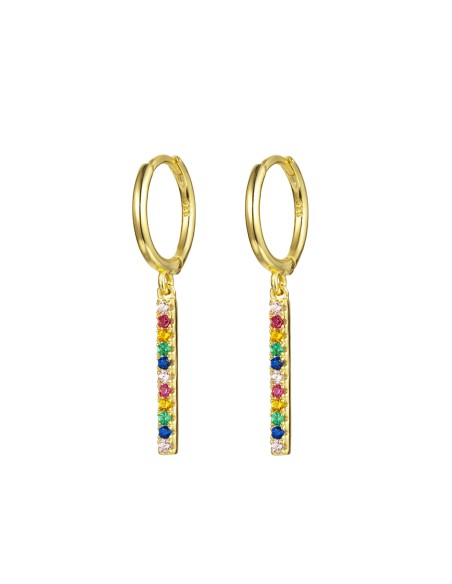 Pendientes Circonita - Palo