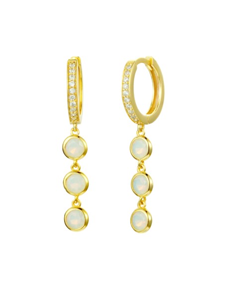 Pendientes Circonita - 3 Cz