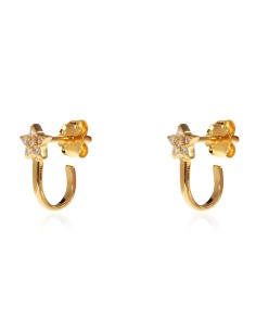 Pendientes Circonita - Estrella 4 mm 2