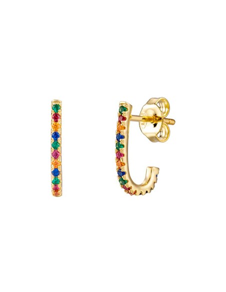 Pendientes Circonita - J