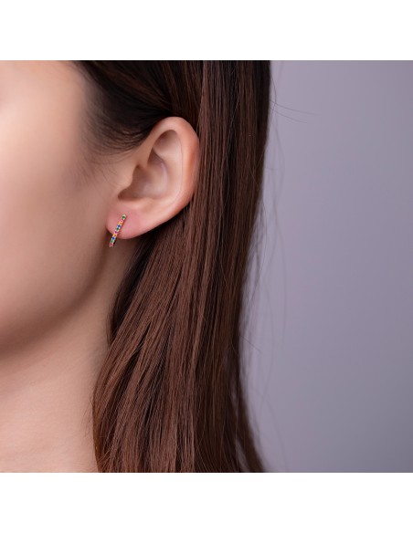 Pendientes Circonita - J