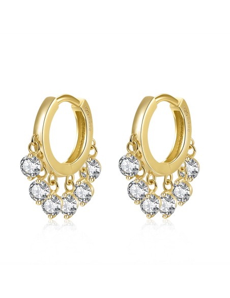 Pendientes Circonita