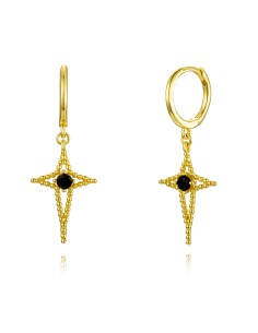 Pendientes Circonita - Cruz 2