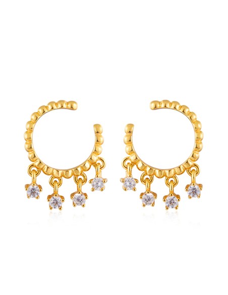 Pendientes Circonita - Earcuff