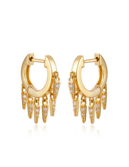 Pendientes Circonita - Triangulos