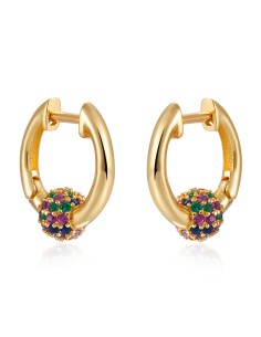 Pendientes Circonita - Bola 2