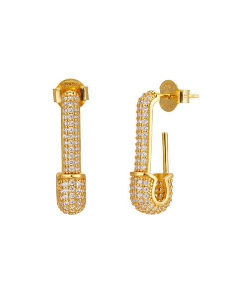 Pendientes Circonita - Imperdible