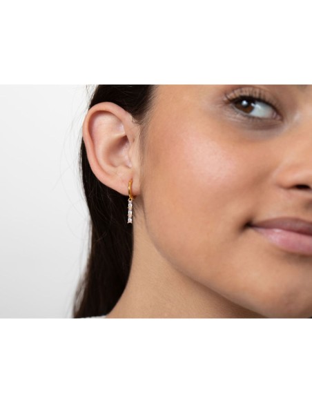 Pendientes Circonita - Aro