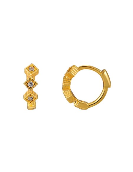 Pendientes Circonita - Aro