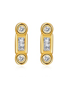 Pendientes Circonita - Barra 2