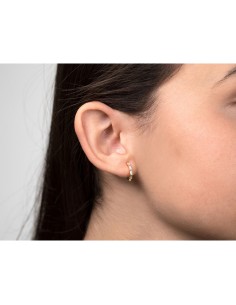 Pendientes Aro - Circonita 2