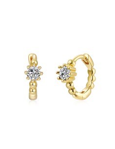 Pendientes Aro - Circonita 2