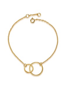 Pulsera Plata - Circulos 22mm 2