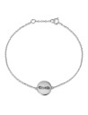 Pulsera Plata - Circulo 8mm