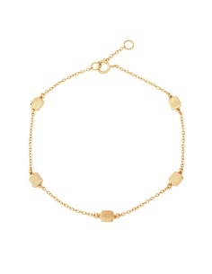 Pulsera Plata - Cuadrado 4mm 2