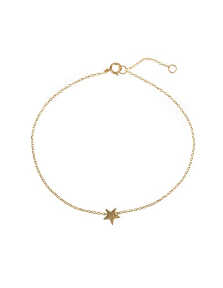 Pulsera Plata - Estrella 8mm