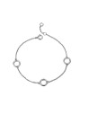 Pulsera Plata - Circulos 8mm