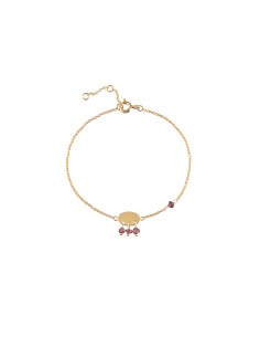 Pulsera Plata - Bolitas - 15*7mm 2