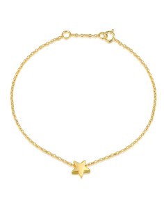 Pulsera Plata - Estrella 7mm 2