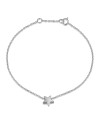 Pulsera Plata - Estrella 7mm