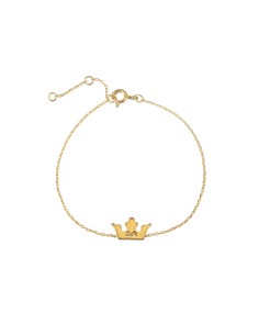 Pulsera Plata - Corona 12*5mm 2