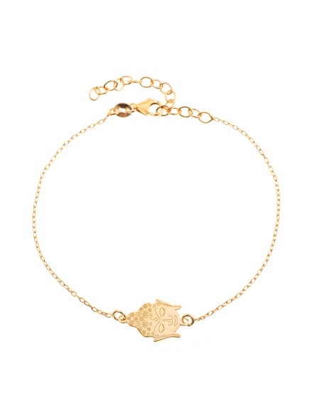 Pulsera Plata - Buddha 12mm