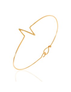 Pulsera Plata - Ondas 18mm 2