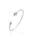 Pulsera Plata - Estrella 11 y 7mm