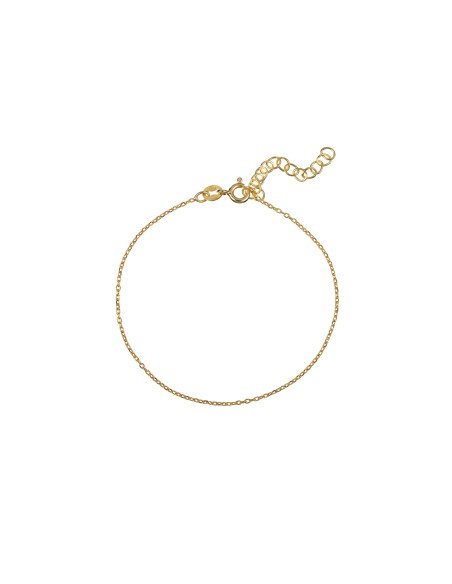 Pulsera Plata -16 + 3.5 cm