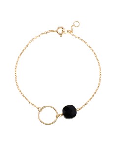 Pulsera - Mineral y Aro - 8mm 2