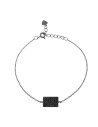 Pulsera Circonita - Placa 8*12mm