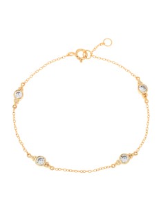 Pulsera Circonita - CZ 4mm 2