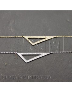 Pulsera Circonita - Triángulo 2