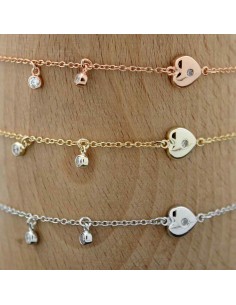 Pulsera Circonita - Corazon 2