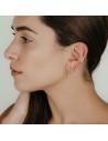 Earcuff 10*14 mm - Circonita Blanca