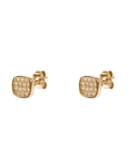 Pendientes Circonita - Cuadrado 6x6 Pendientes Circonita - Cuadrado 6x6
