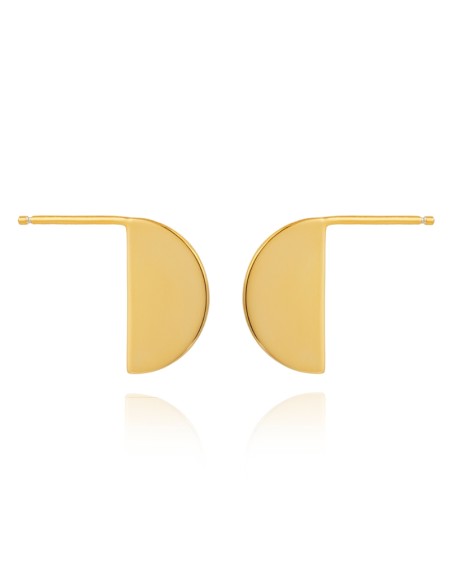 Pendientes Semi Circulo - 15 mm