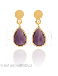 Lagrima Mineral Earrings 20 mm 2