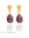 Lagrima Mineral Earrings 20 mm