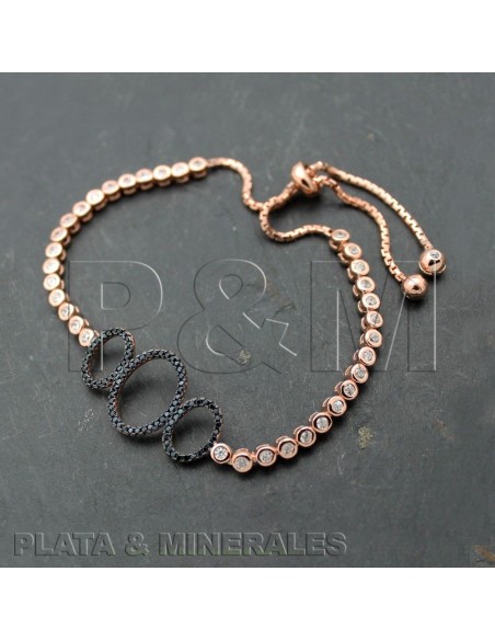 Pulsera Circonita - 3 Circulos