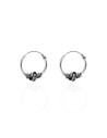 Pendientes Bali Circulos - 12 mm - 5 Pairs