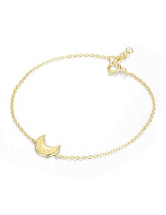 Pulsera Plata - Luna 10mm 2